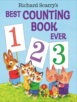 cover image of Richard Scarry's Best Counting Book Ever